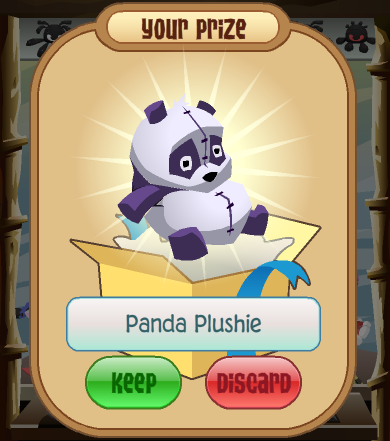 rare giant panda plushie aj