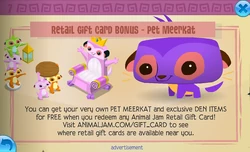 Pacchetto Articoli Virtuali AJC Pacchetto Articoli Per Animal Jam Classic - 10 Membri Den Betas, Oggetti Virtuali Per Gioco Pacchetto Den Betas 10 Membri AJC - Foto 5