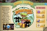 The Jamaa Journal page for adventures beginning