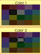 The color palette for Pet Phantoms, which seems to be much darker than the other color palettes.