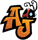 Former shorthand logo for Animal Jam Classic, when it was still called Animal Jam.