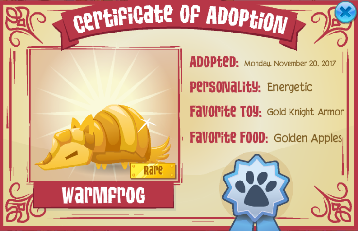 ANIMAL JAM: NEW GOLDEN PET! 