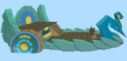 A sketch of the Blue Heron before it publicly became a room.