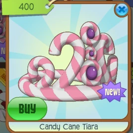 Candy Cane Tiara HD