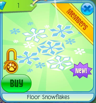 Floor Snowflakes Animal Jam Classic Wiki Fandom