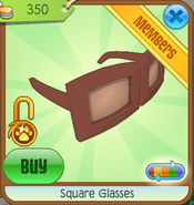 SquareGlasses Brown(6)