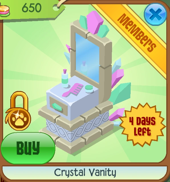 Crystal Vanity Animal Jam Classic Wiki Fandom