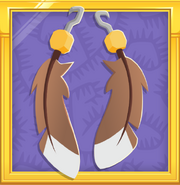 Rare Feather Earrings