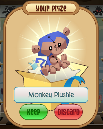 monkey plushie