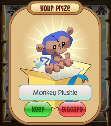 Monkey Plushie, Animal Jam Wiki