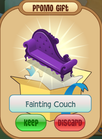 Fainting Couch Animal Jam Classic Wiki Fandom