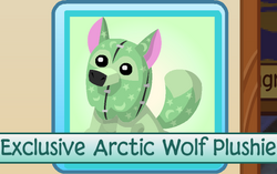 Exclusive arctic wolf plushie aj sales