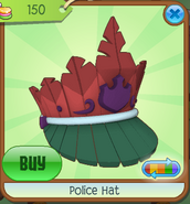 Shop Police-Hat Red