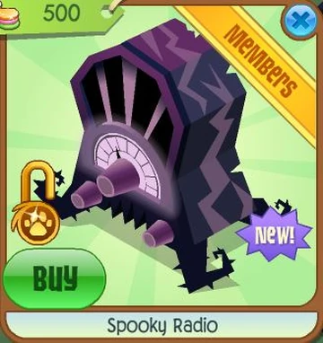 Spooky Radio | Animal Jam Classic Wiki | Fandom