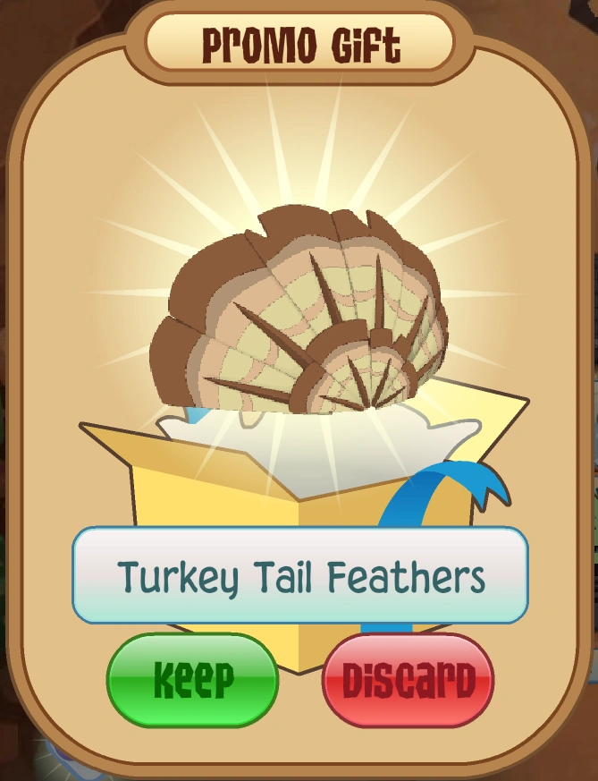 Turkey Tail Feathers (Promo) Animal Jam Classic Wiki Fandom