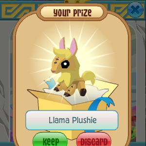 plush paradise llama