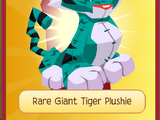 Rare Giant Tiger Plushie