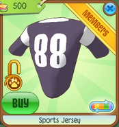 Sports Jersey purple