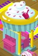 The item as seen in a player's Den.