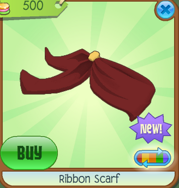 Ribbon scarf aj clearance