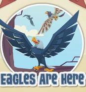 The announcement for the release of the Eagles in the Jamaa Journal