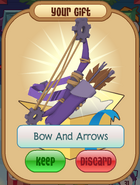 Purple Bow And Arrows