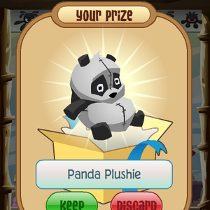 panda plushie