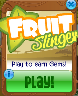 Game Fruit-Slinger Popup