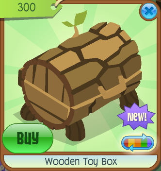 ajpw wooden toy box