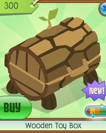 Wooden toy box ajpw Clearance