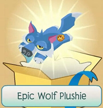 Epic Wolf Plushie Rare Animal Jam Classic Wiki Fandom