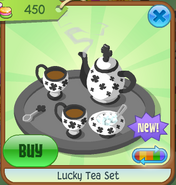 Lucky Tea Set black