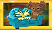 Rare Paradise Couch