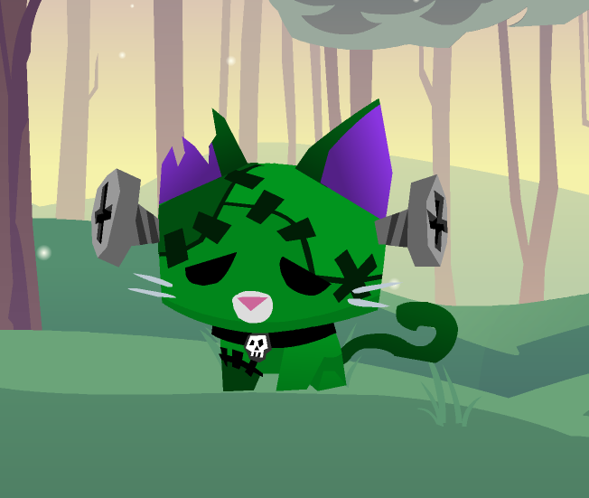 フワニャン Pet Frankenkitty | Animal Jam Classic Wiki | Fandom