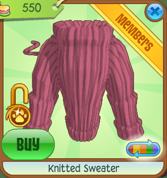 Knitted Sweater | Animal Jam Classic Wiki | Fandom