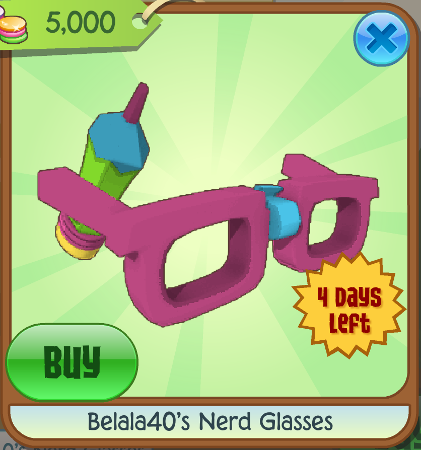 Belala40's Nerd Glasses Animal Jam Classic Wiki Fandom