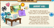 Jamaa Journal Jammer Wall update