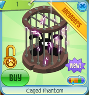 Caged Phantom circle purple