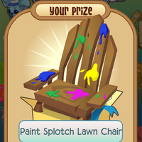 Paint Splotch Lawn Chair Animal Jam Wiki Fandom