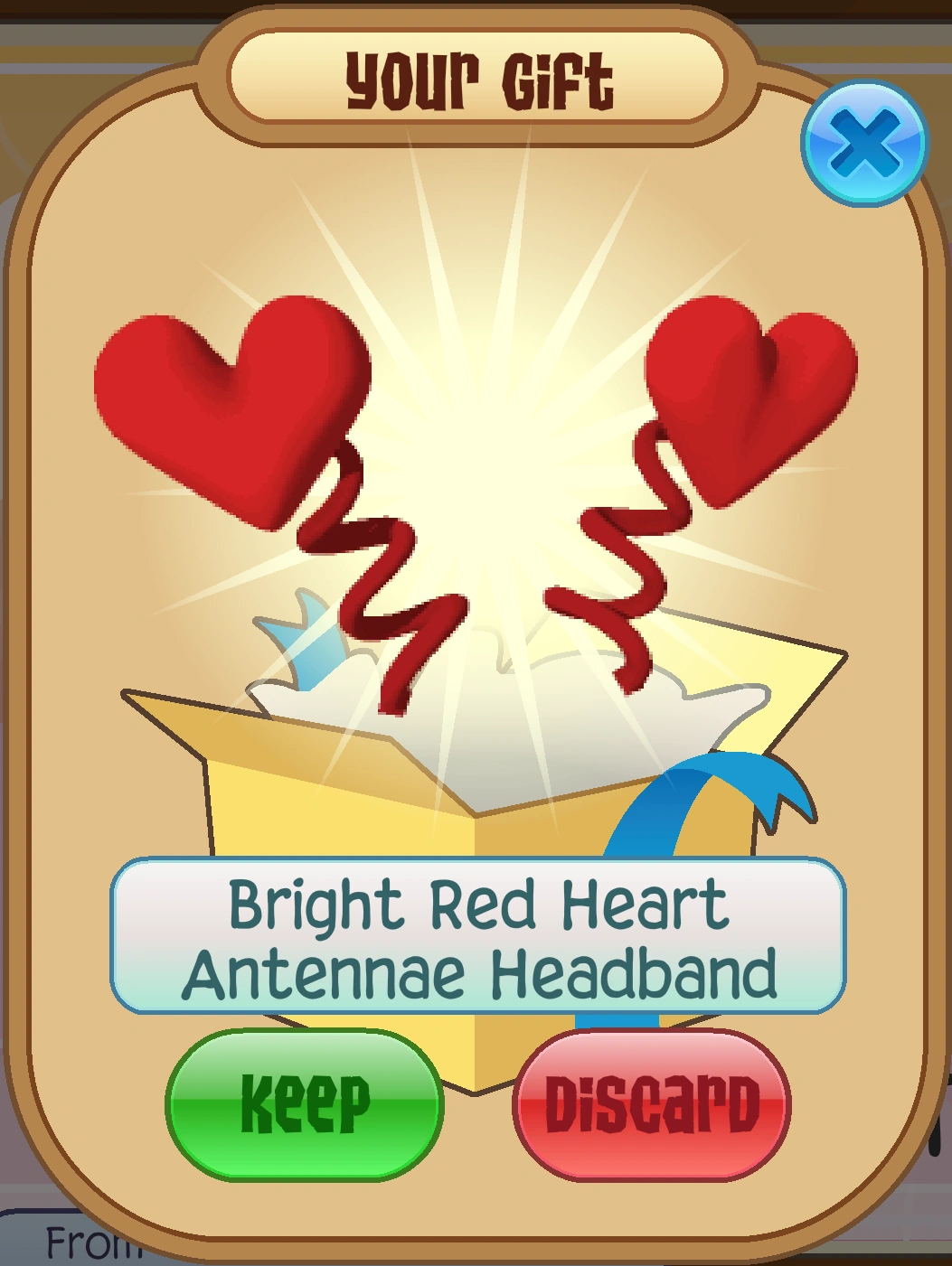 Bright Red Heart Antennae Headband Animal Jam Classic Wiki Fandom