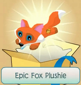 animal jam fox plushie