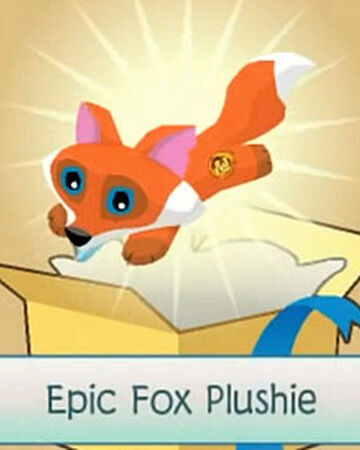 animal jam fox plush