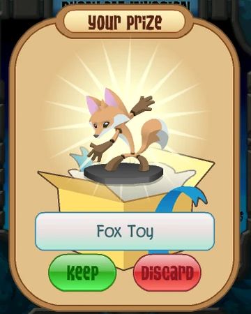 animal jam fox toy