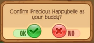 The original Buddy request seen during Beta Testing.