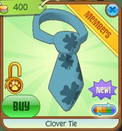 Clover Tie | Animal Jam Classic Wiki | Fandom
