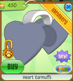 Heart Earmuffs | Animal Jam Classic Wiki | Fandom