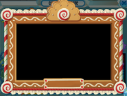 Gingerbread frame