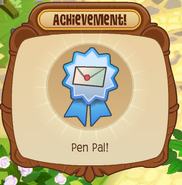The pop-up that appears when players get an Achievement.