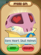 Rare heart skull daily spin