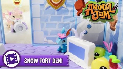 Animal Jam Toys - Snow Fort Den